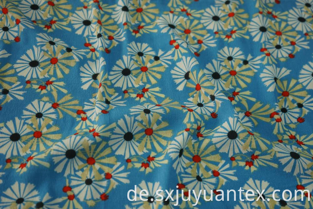 Fashion Chrysanthemum Print Fabric